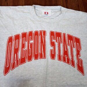Vintage 90s Oregon State Beavers Spell Out T-Shirt